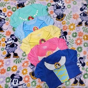 Disney Baby Princess Onsies set